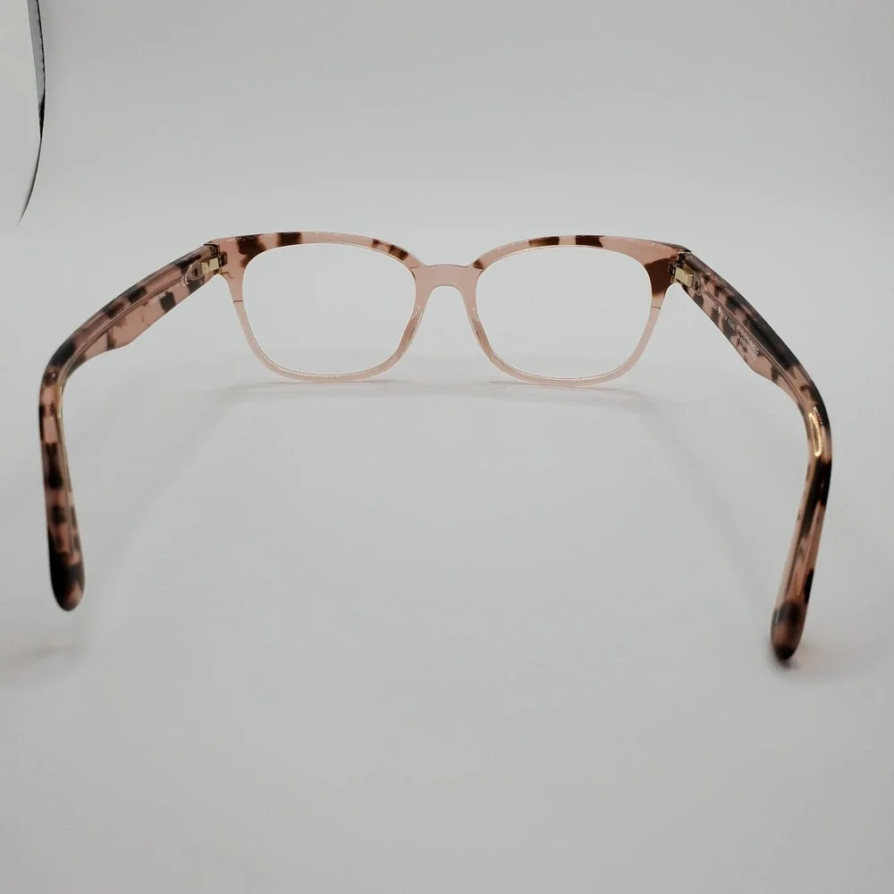 Kate Spade Carolanne HT8 Eyeglasses Frame Pink Transparent Tortoise 51-17-140mm